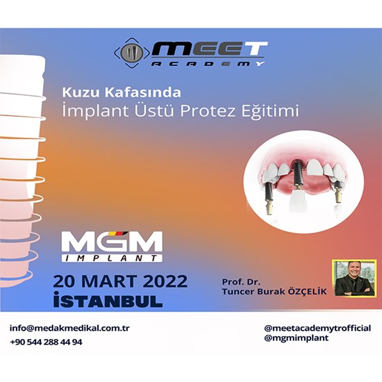 Kuzu Kafasında Implant Üstü Protez Eğitimi